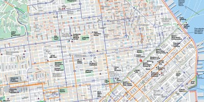Kort af nákvæmar San Francisco